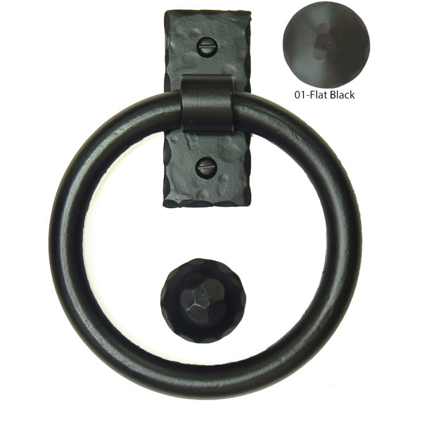 Agave Ironworks Smooth Ring Knocker Pull & Reviews Wayfair
